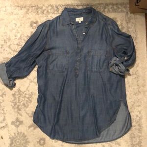 Lou & Grey Chambray Tunic